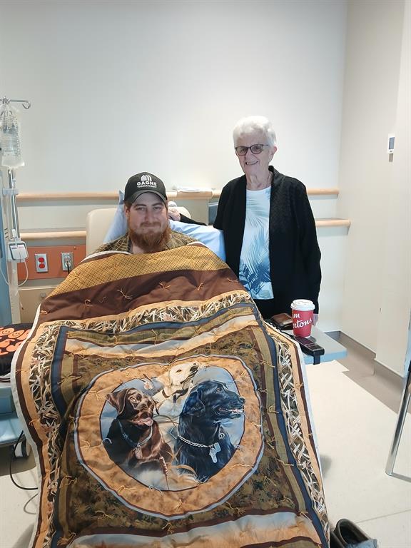 Patient with quilt